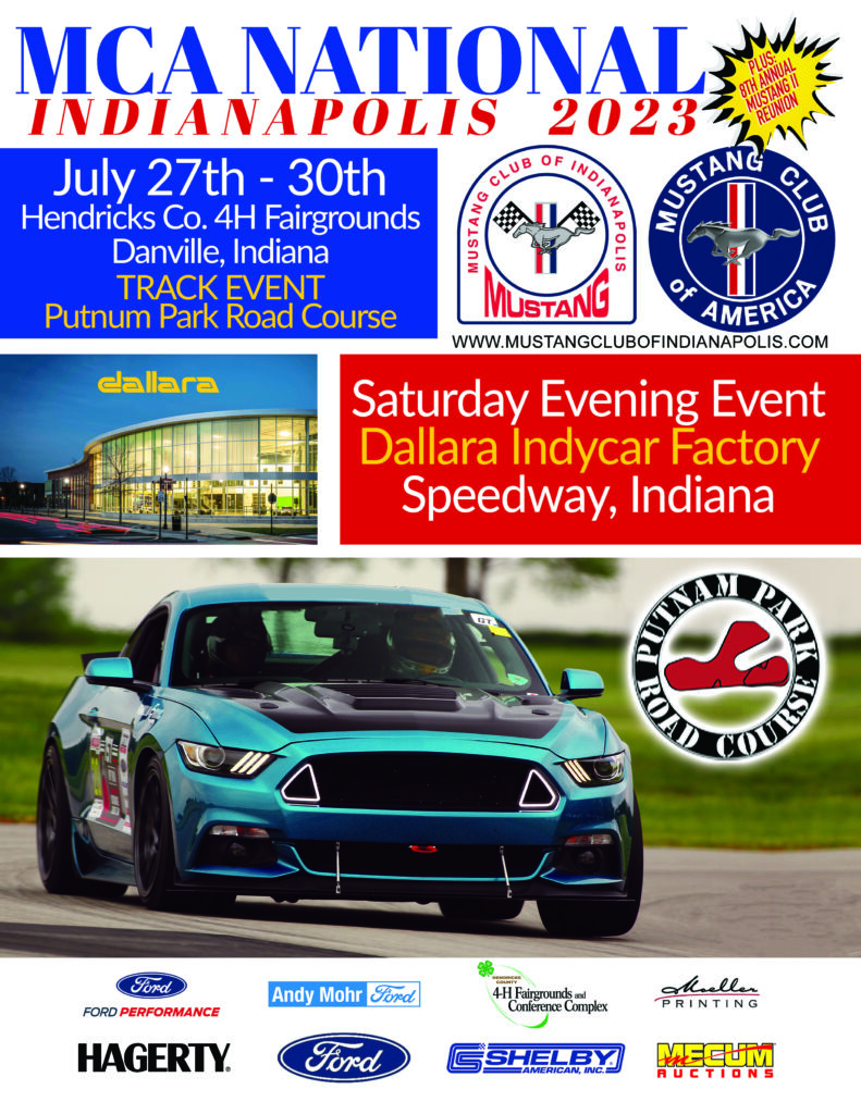 2023 MCA National Car Show – Mustang Club of Indianapolis